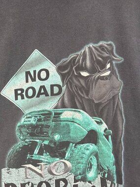 Vintage da dawg off roading truck t shirt black